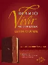 Biblia de estudio del diario vivir RVR60, letra grande (SentiPiel, Café/Café claro, Letra Roja