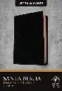 Santa Biblia NTV, Edición clásica, letra gigante (SentiPiel, Negro, Índice, Letra Roja)