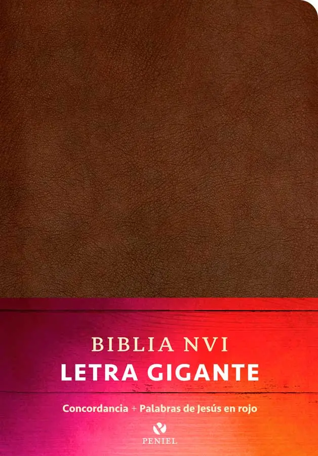 Biblia NVI – Letra Gigante – Marrón