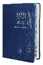 Biblia Reina Valera 1960 Mediana Letra Grande Vinil Azul [RVR052CLGPJRTI]
