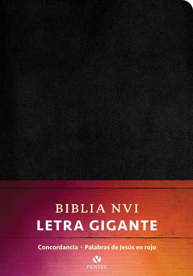 Biblia NVI - Letra Gigante - Negra