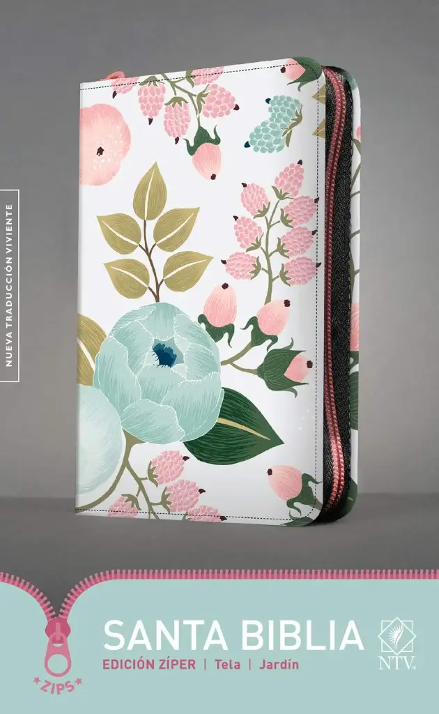 Santa Biblia NTV, Flores, Edición zíper