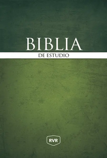 Santa Biblia de Estudio Reina Valera Revisada RVR, pasta dura