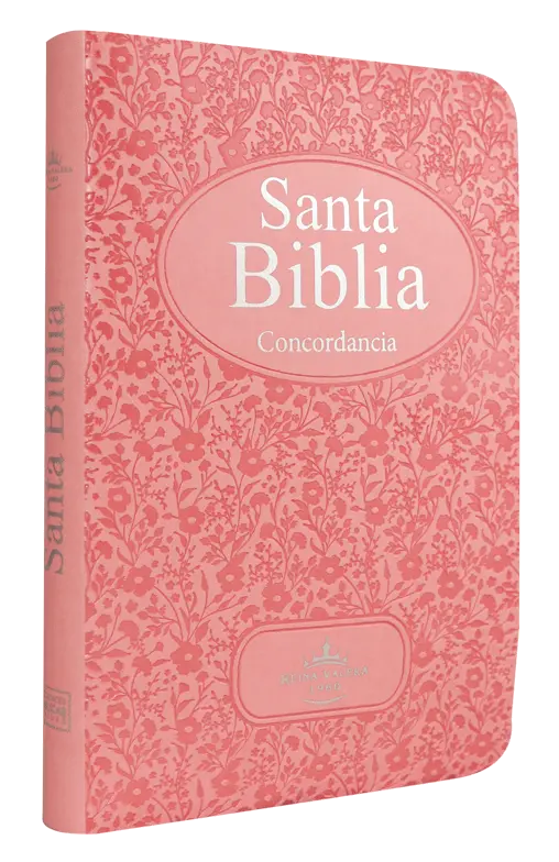 Biblia Reina Valera 1960 Mediana Letra Mediana Imitación Piel Rosa [RVR066ecTI]