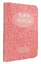 Biblia Reina Valera 1960 Mediana Letra Mediana Imitación Piel Rosa [RVR066ecTI]