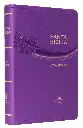 Biblia Reina Valera 1960 Mediana Letra Grande Imitación Piel Púrpura [RVR065CLG]