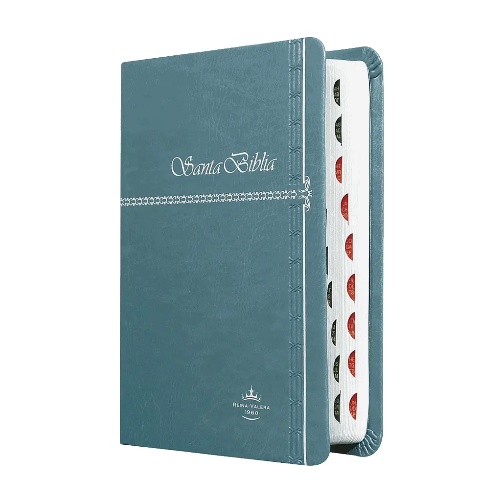 Biblia Reina Valera 1960 Chica Letra Mediana Imitación Piel Verde Tiara [RVR045cLGTI]