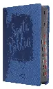 Biblia Reina Valera 1960 Mediana Letra Grande Imitación Piel Azul [RVR066cLGPJRTI]
