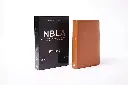 NBLA, Santa Biblia, Ultrafina, Colección Premier, Letra grande, Piel de cabra, Caramelo: Edición Limitada