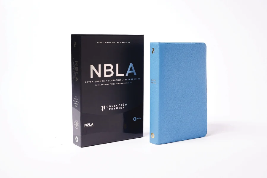NBLA Biblia Ultrafina, Letra Grande, Colección Premier, Azul