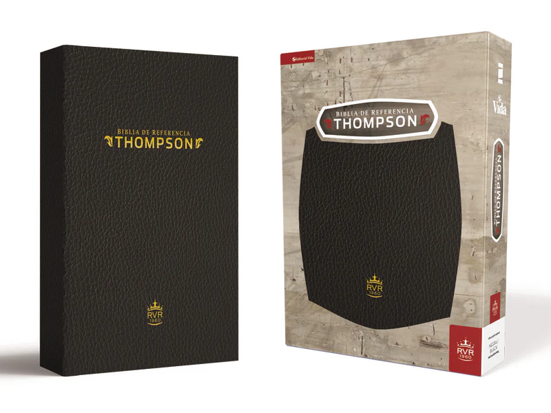 RVR60 Biblia de Referencia Thompson Negro