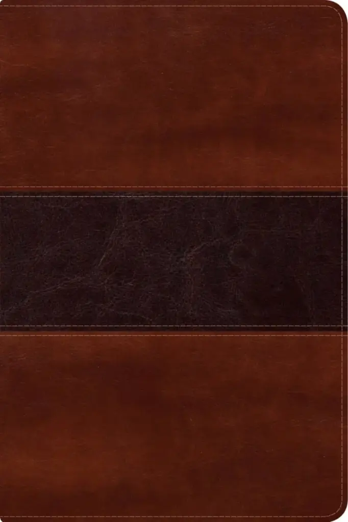 RVR 1960 Biblia del Pescador letra grande, caoba símil piel