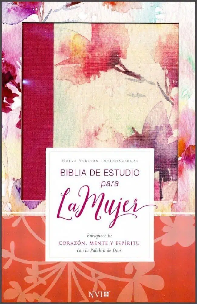 Biblia de Estudio para la Mujer NVI, Leathersoft/Tela Fucsia