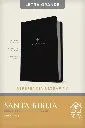 Santa Biblia NTV, Edición de referencia ultrafina, letra grande (SentiPiel, Negro, Índice)