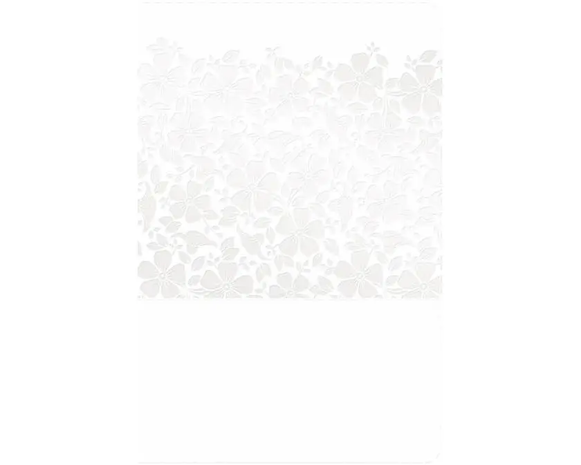 RVR 1960 Biblia Recuerdo de Boda, blanco floral símil piel