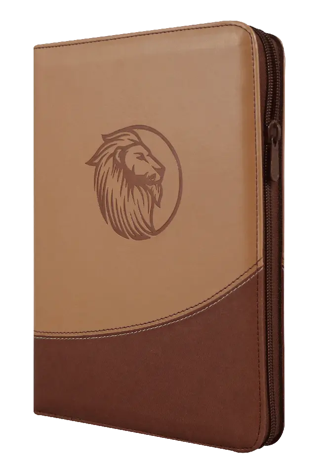 Biblia Reina Valera 1960 Grande Letra Gigante Imitación Piel Beige Café León Código QR [RVR086cZTILGiPJR]