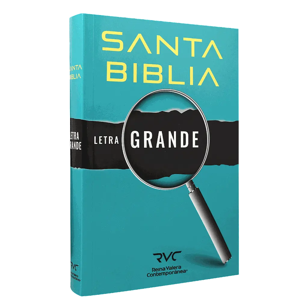 Biblia Reina Valera Contemporánea Mediana Letra Grande Rústica Azul [RVC60LG]