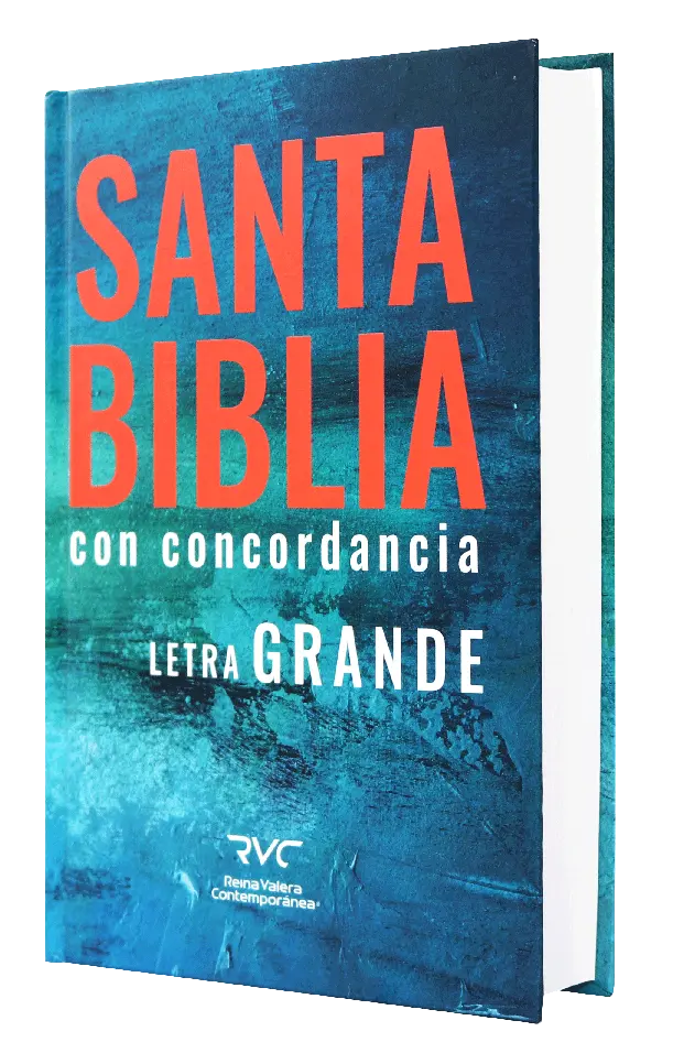 Biblia Reina Valera Contemporánea Mediana Letra Grande Tapa Dura Azul [RVC63LGc]