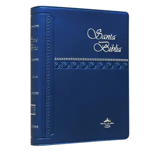 Biblia Reina Valera 1960 Chica Letra Chica Vinil Azul [RVR042c]