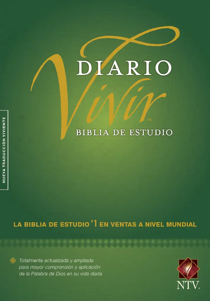 Biblia de estudio del Diario Vivir NTV Pasta Dura