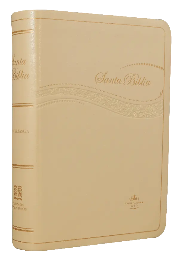 Biblia Reina Valera 1960 Chica Letra Mediana Imitación Piel Crema [RVR045cLGW]