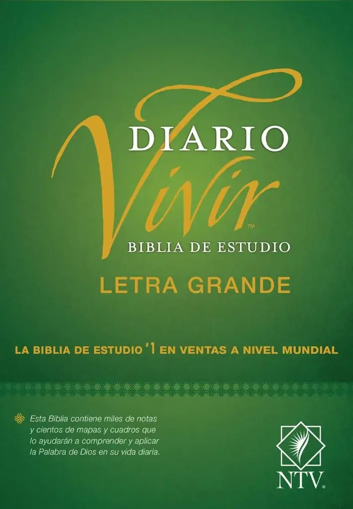 Biblia de Estudio del Diario vivir NTV, Cafe,  tamaño personal
