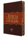 Biblia de Estudio Predicación Reina Valera 1960 Grande Letra Grande Imitación Piel Marrón [RVR086LGEETI]