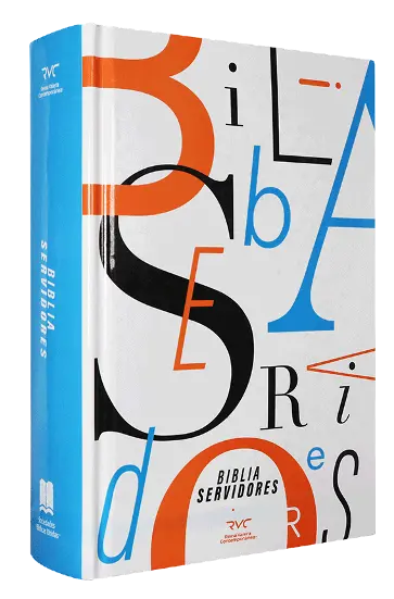 Biblia de Estudio Servidores Reina Valera Contemporánea Grande Letra Mediana Tapa Dura [RVC063cTISERPU]
