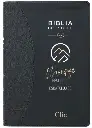 Reina Valera Revisada Biblia de Estudio del Mensaje Profético y Escatológico, Leathersoft, Negro, Interior a Dos Colores