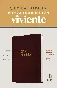 Santa Biblia NTV, letra súper gigante (Tapa dura, Vino tinto, Índice, Letra Roja)