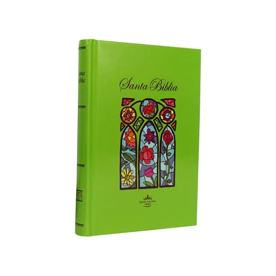 Biblia RVR 1960 Económica Vitrales Pasta Dura