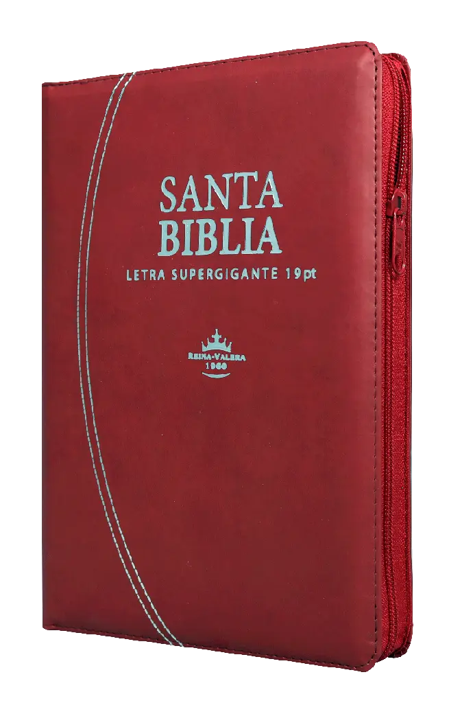 Biblia Reina Valera 1960 Grande Letra Supergigante Imitación Piel Rojo [RVR086cLSGiPJRZTI]