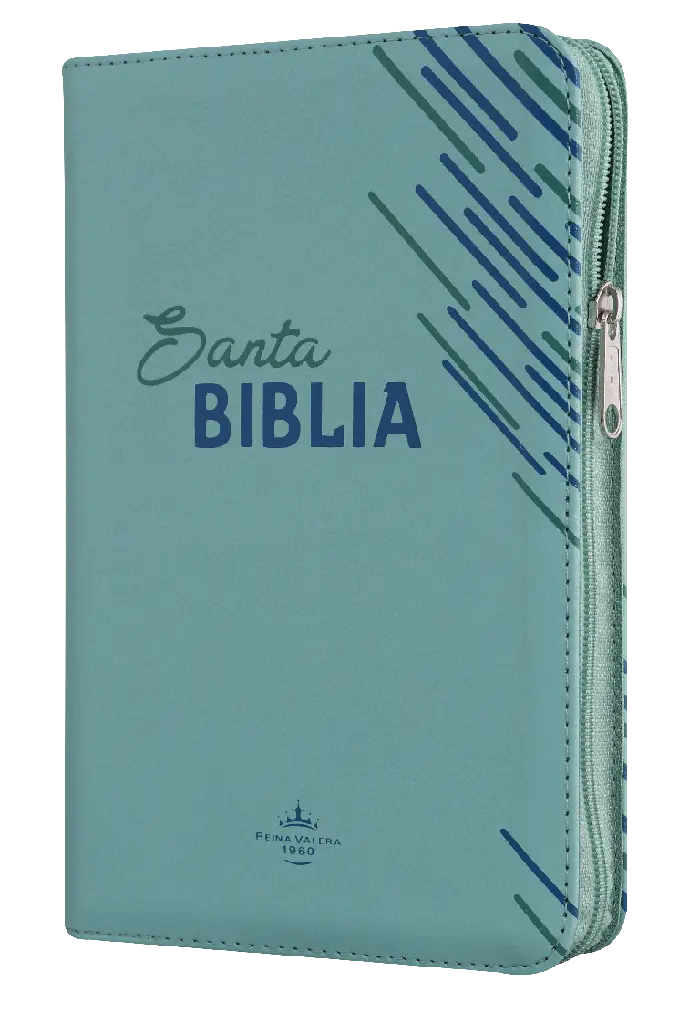Biblia Reina Valera 1960 Mediana Letra Grande Imitación Piel Verde Código QR [RVR065cZLGPJR]