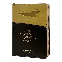 Biblia Reina Valera 1960 tamaño portátil Letra Grande 11 puntos Imitación Piel café/café con águila. Cierre e índice. Colección Expresión.