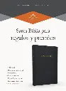 RVR 1960 Biblia para regalos y premios, negro imitación piel