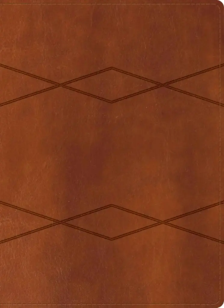 RVR 1960 Biblia de estudio Holman, café símil piel