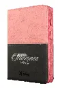 Biblia de Estudio Oraciones Reina Valera 1960 Mediana Letra Grande Imitación Piel Rosa Código QR [RVR056cZLGPJR]