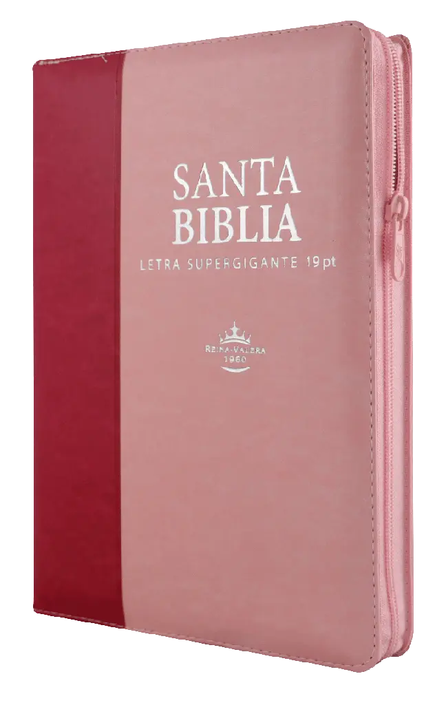 Biblia Reina Valera 1960 Grande Letra Supergigante Imitación Piel Rosa Fucsia [RVR086cLSGiTIPJR]