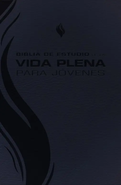 Biblia de Estudio RVR60 de la Vida Plena para Jóvenes (Negro)