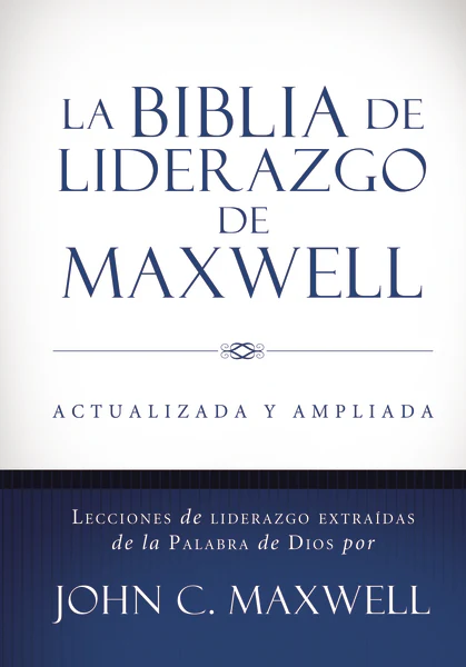 Biblia de liderazgo de Maxwell RVR60, pasta dura