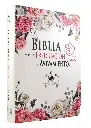 Biblia de Estudio Predicación de Avivamiento Reina Valera 1960 Grande Letra Grande Flores (RVR086cLGEE-PEN)