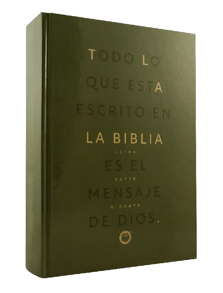 Biblia Traducción Lenguaje Actual Tapa Dura Marrón Letra Super Gigante [TLA083LSGiPJR]