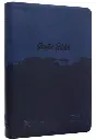 Biblia Reina Valera Contemporánea Mediana Letra Grande Imitación Piel Azul QR [RVC066cLG PJR]