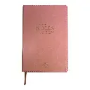 Biblia Reina Valera 1960 tamaño manual letra grande 12 puntos- Imitación Piel rosa claro con índice. Colección clásica
