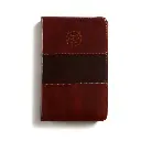 Biblia Peshitta, caoba duotono smil piel con ndice
