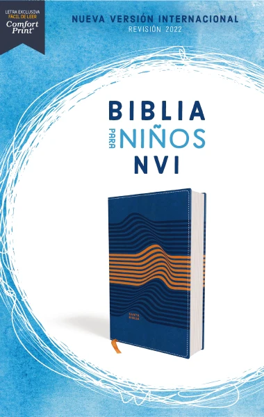 Biblia para Niños NVI, Texto revisado 2022, Pasta Dura, Lavanda, Comfort Print
