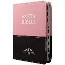 Biblia Reina Valera 1909 Mediana Rosa/Café VR055TI