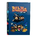 Biblia Reina Valera 1960 para niños Mi gran viaje. Tamaño bolsillo Tapa dura azul