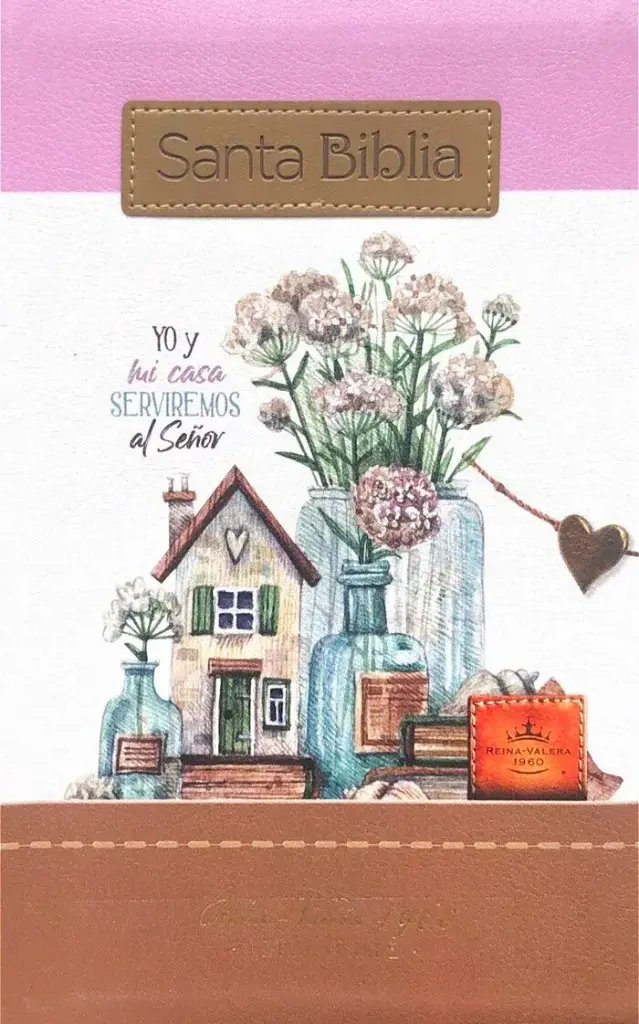 Biblia para Mujeres Letra Grande 12 puntos con Cierre RV1960 con indice - Yo y mi casa