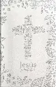 Santa Biblia de Promesas RVR-1960, Jesús para todos, Letra Grande / Tamaño Manual, Piel especial, Marfil